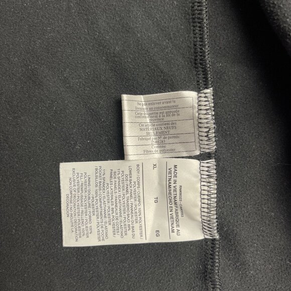 Nike Thermosoft reflective running vest Mens XL Grey Geometric patterns Full Zip - Picture 10 of 11